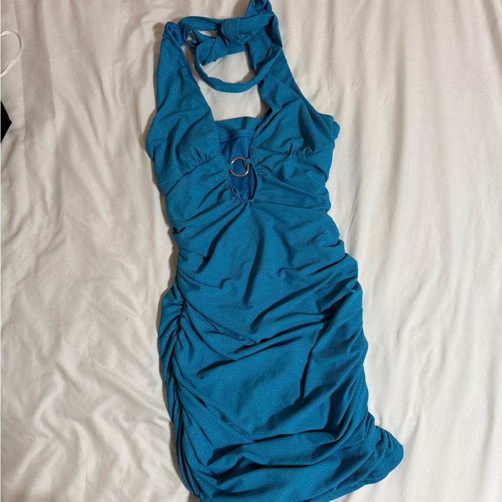 Turquoise Blue Dress